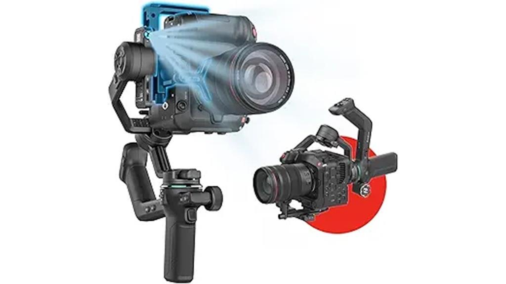 professional dslr stabilizer gimbal