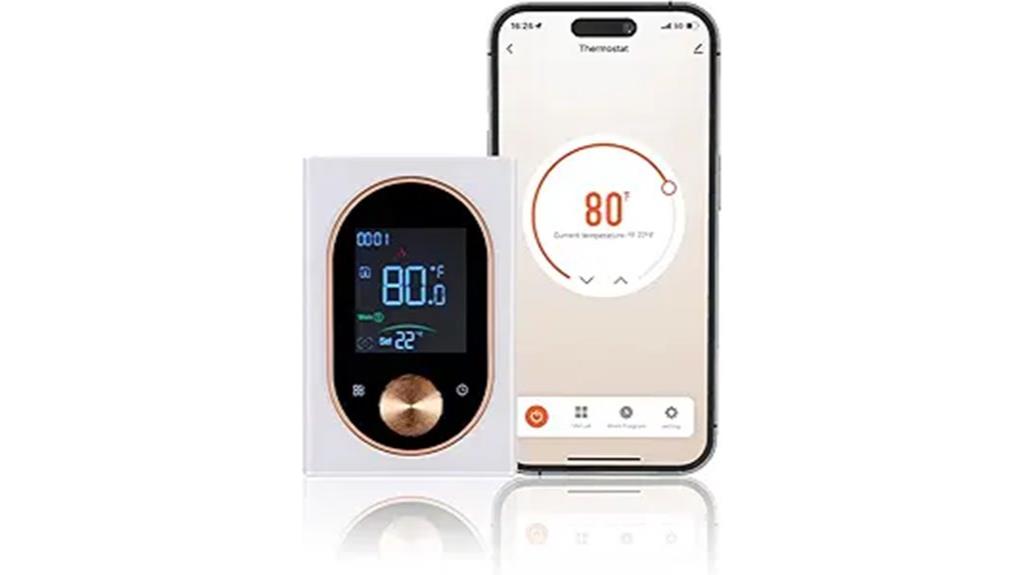 programmable electric baseboard thermostat