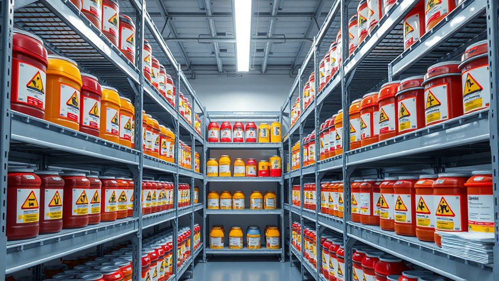 proper chemical storage practices