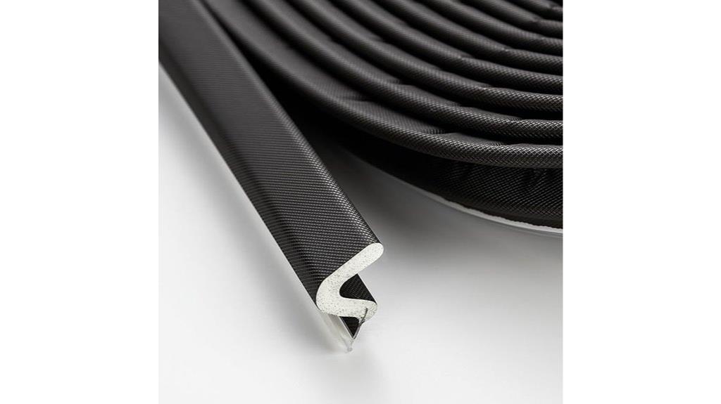 q shaped foam door seal