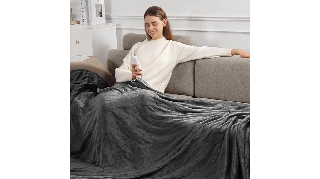 queen sized heated blanket