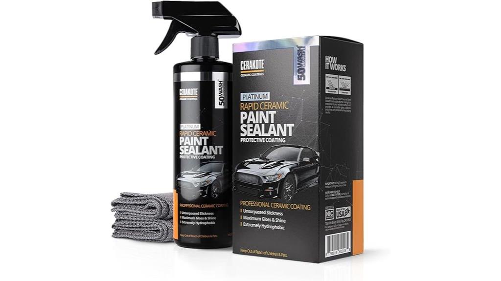 quick ceramic sealant spray
