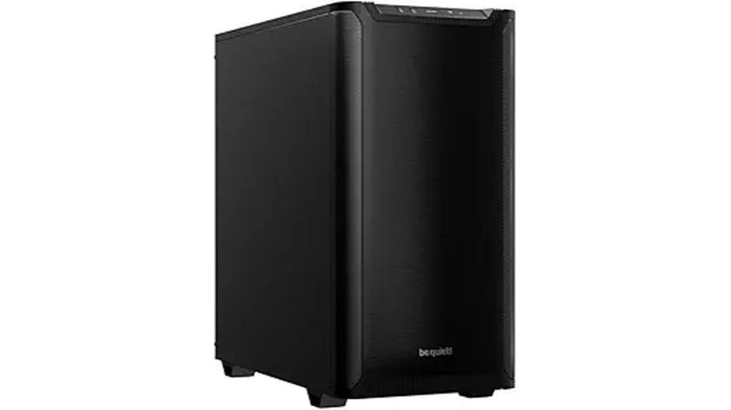 quiet black atx case