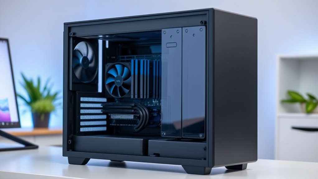 quiet efficient pc case