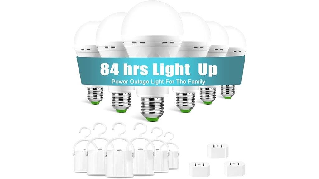 rechargeable emergency led bulb kit