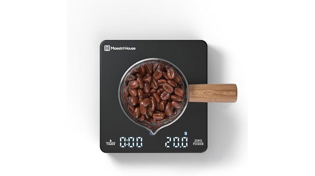 rechargeable espresso scale