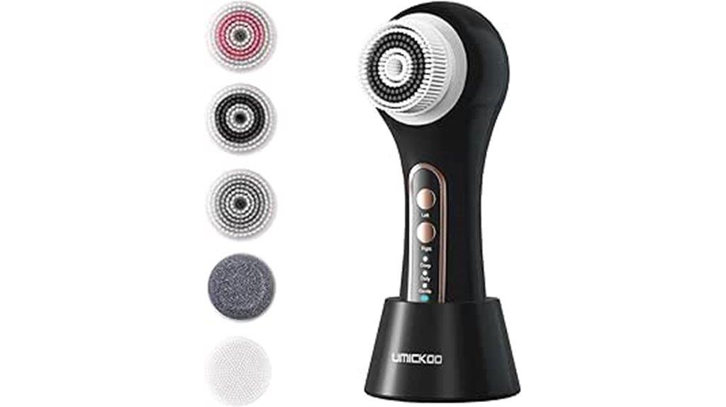 rechargeable facial brush kit