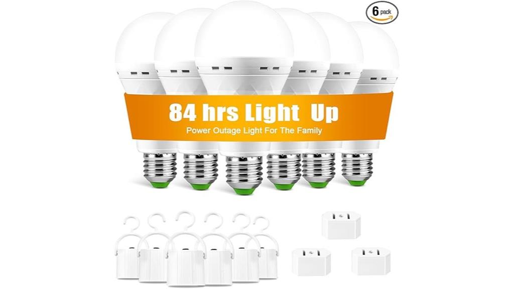 rechargeable led bulb set