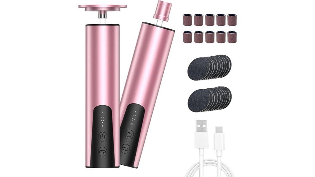rechargeable wireless pedicure device