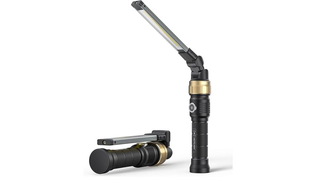 rechargeable work light with magnetic base