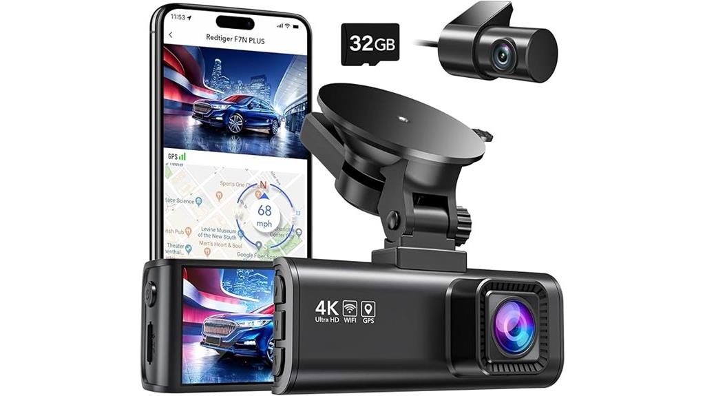 redtiger f7np dash cam