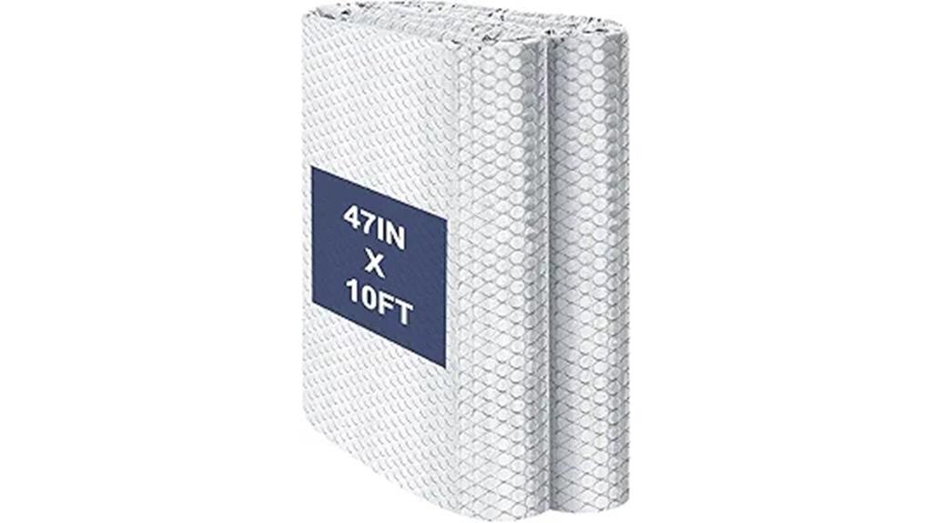 reflective bubble foil insulation