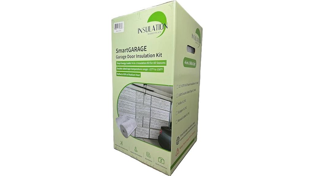 reflective garage door insulation