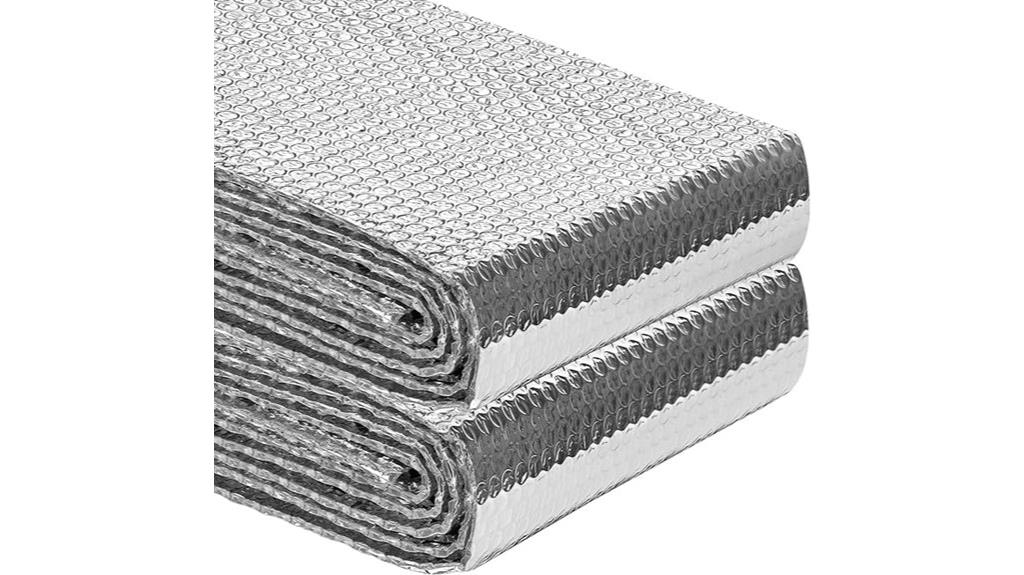 reflective insulation roll size