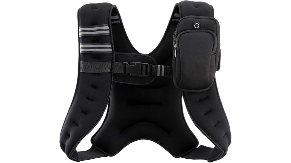 reflective weighted vest