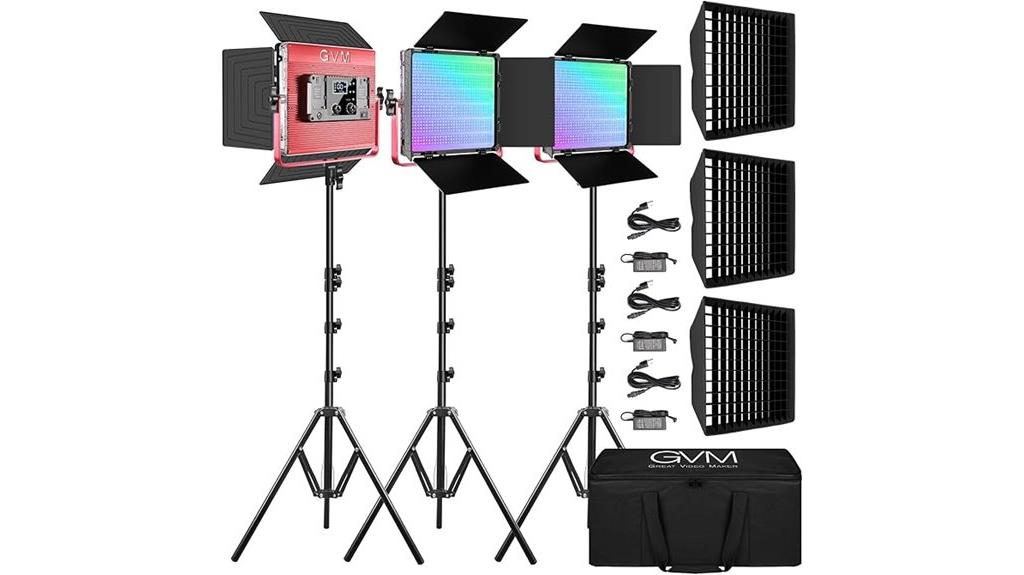 rgb led video lighting