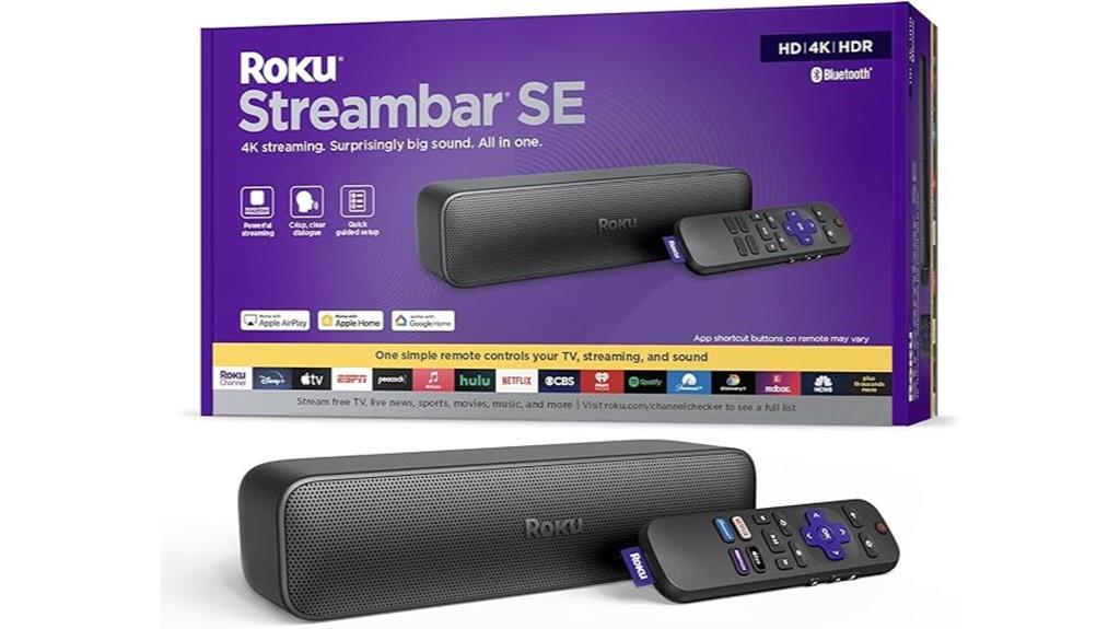 roku soundbar with streaming