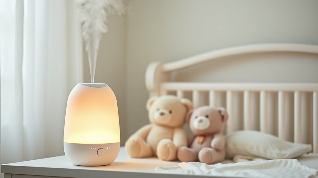 safe quiet easy clean humidifier