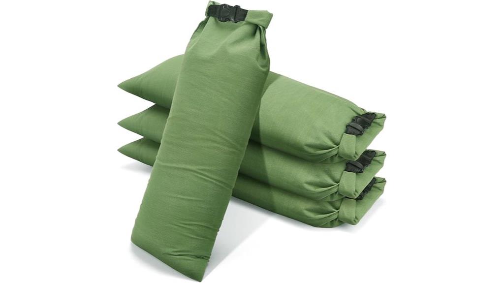 sand bag flood barrier
