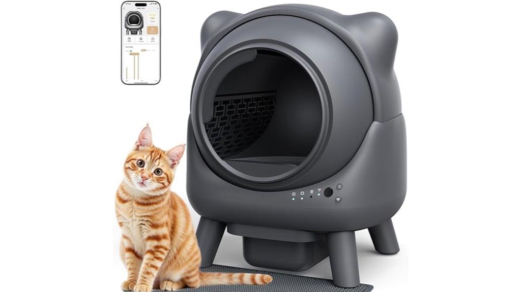 self cleaning multi cat litter box