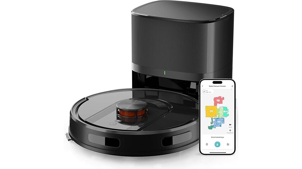 self emptying cleaning robot