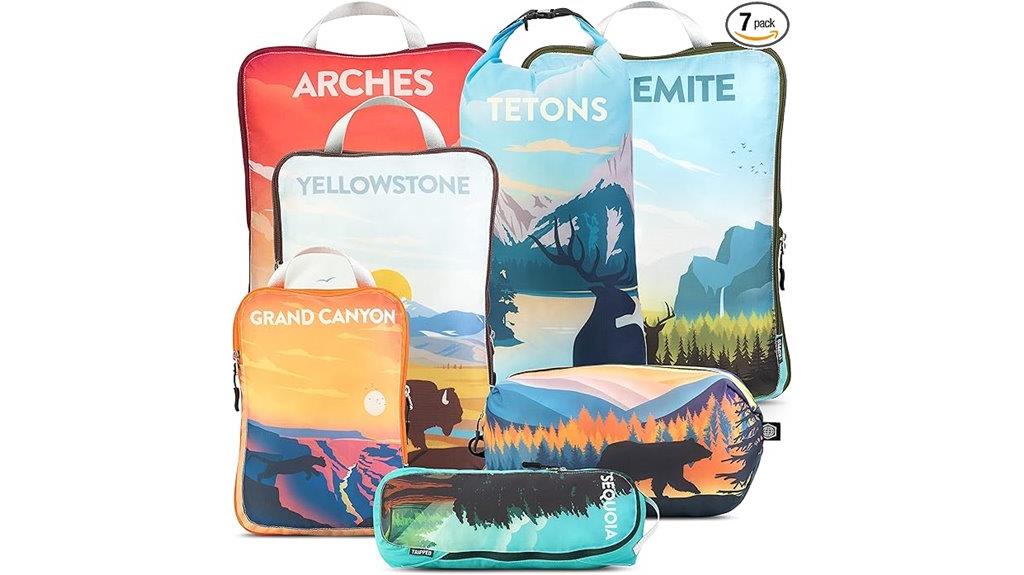 seven piece compression packing set