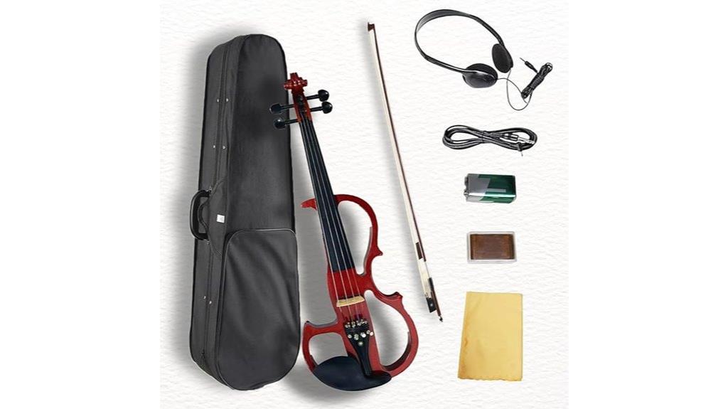 silent 4 4 electric fiddle