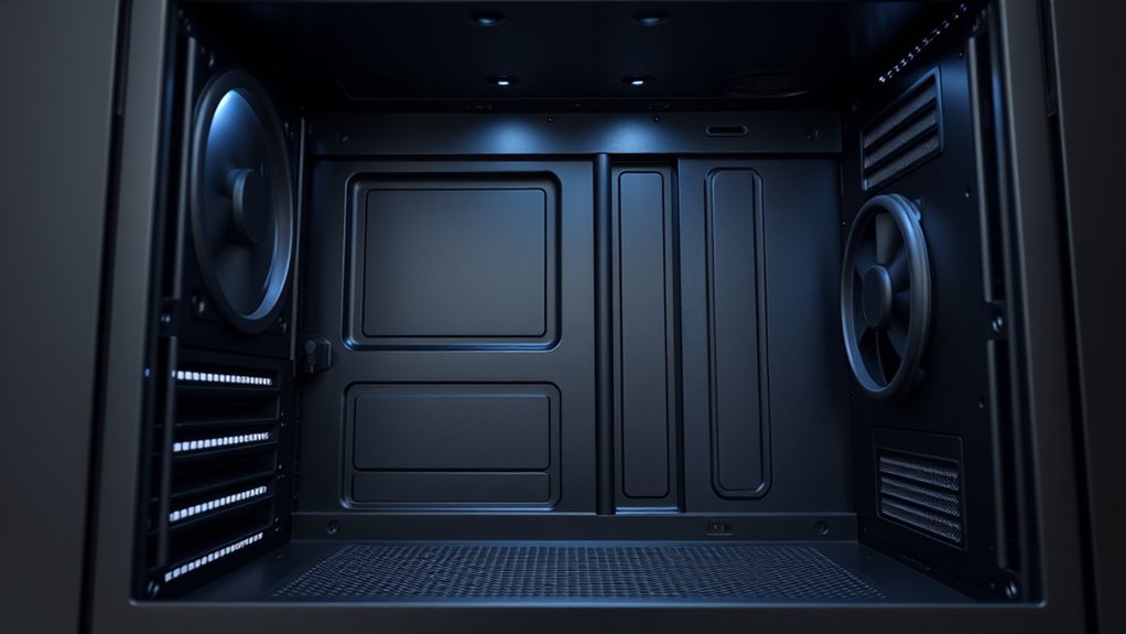 silent soundproof pc cases