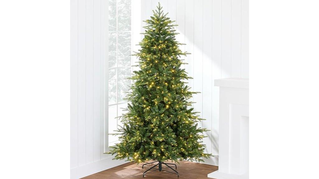 six foot pre lit christmas tree