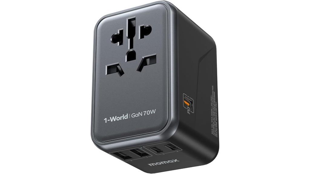 six in one travel adapter