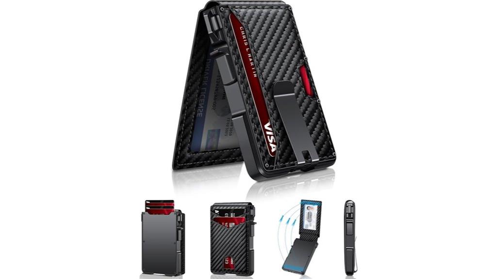 slim rfid cash wallet