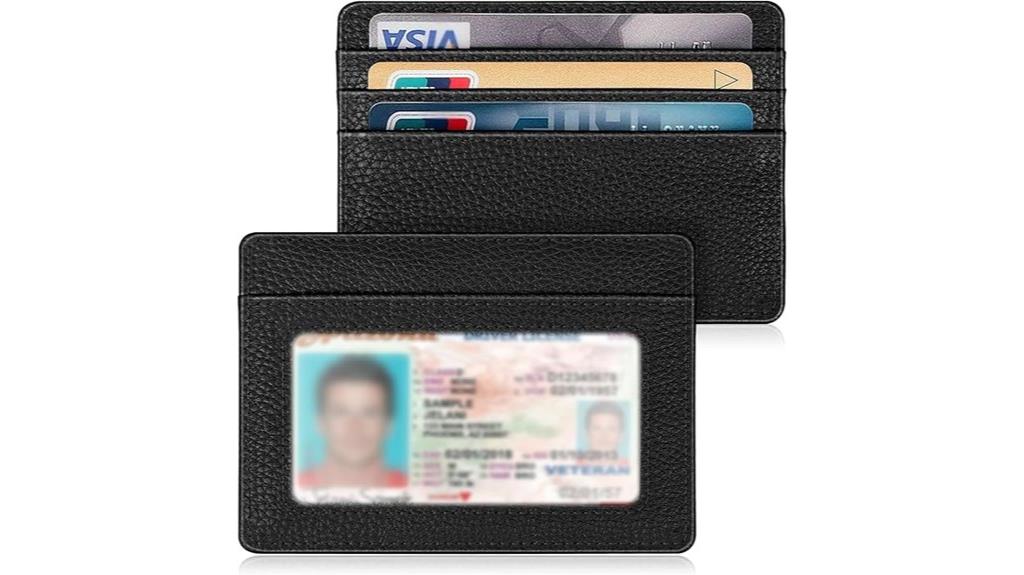 slim rfid front wallet