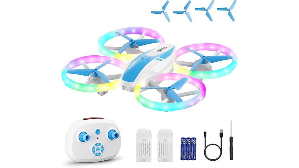 small beginner flying drone