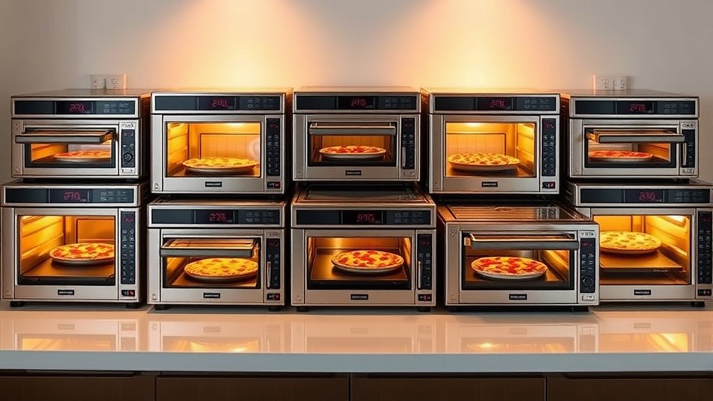 small efficient pizza ovens
