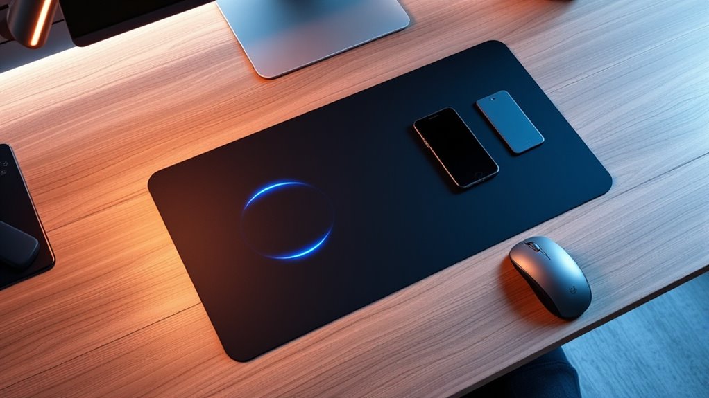 smart charging desk mat considerations