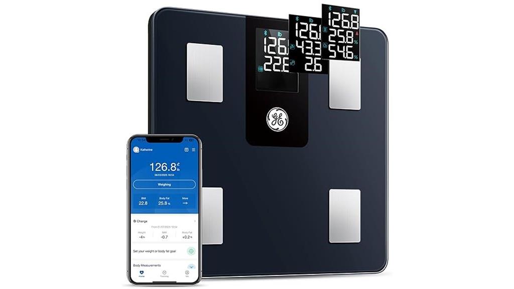 smart scale with body metrics