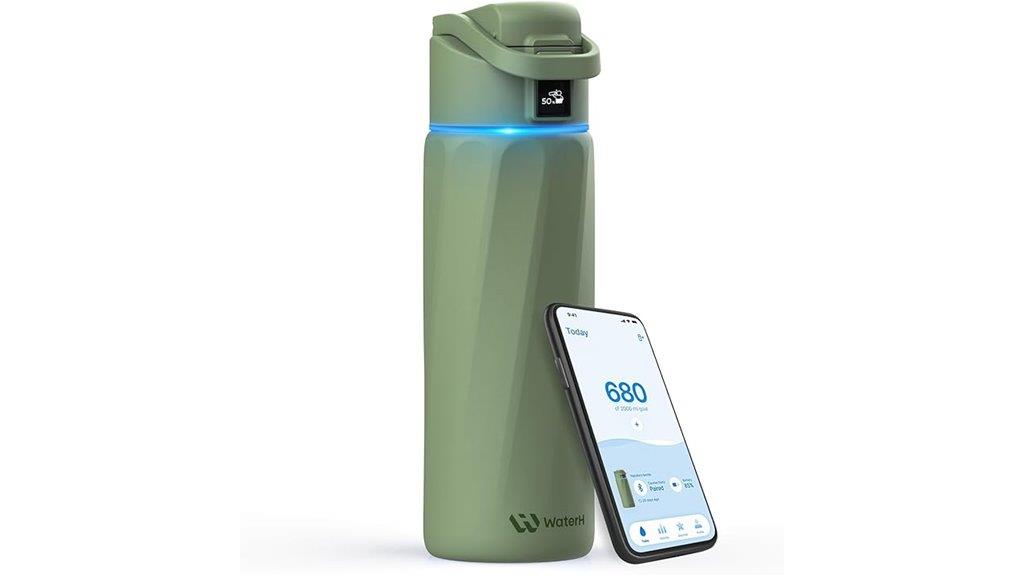 smart stainless steel bottle