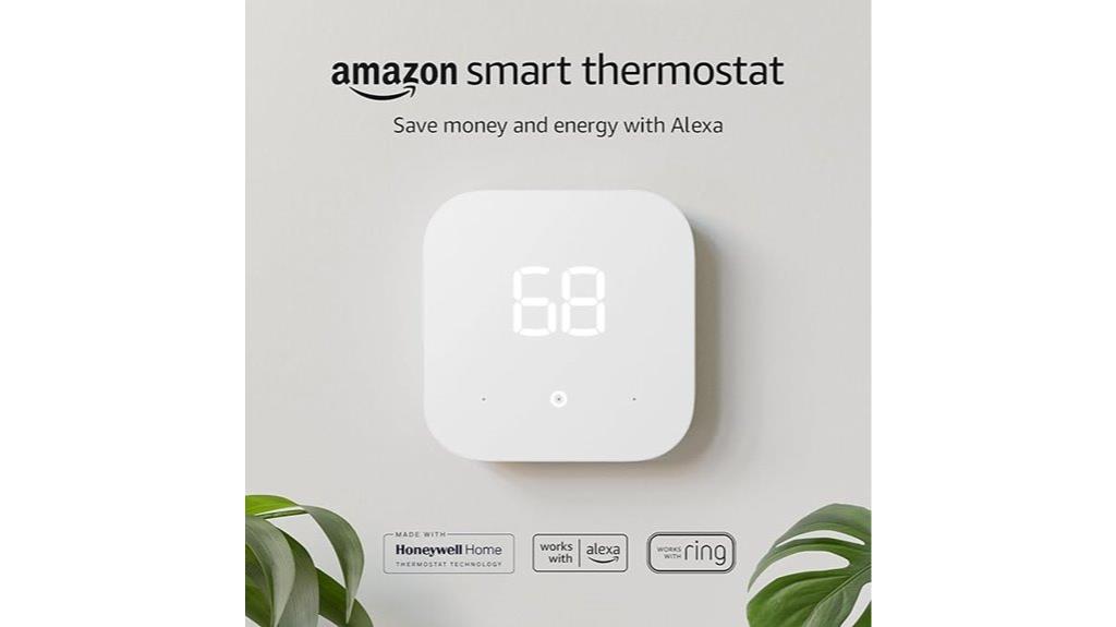 smart thermostat compatible with alexa