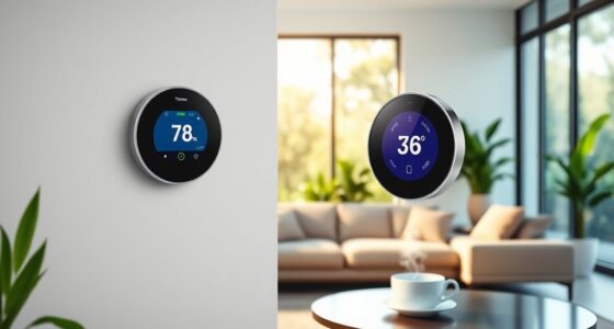 smart thermostats with learning