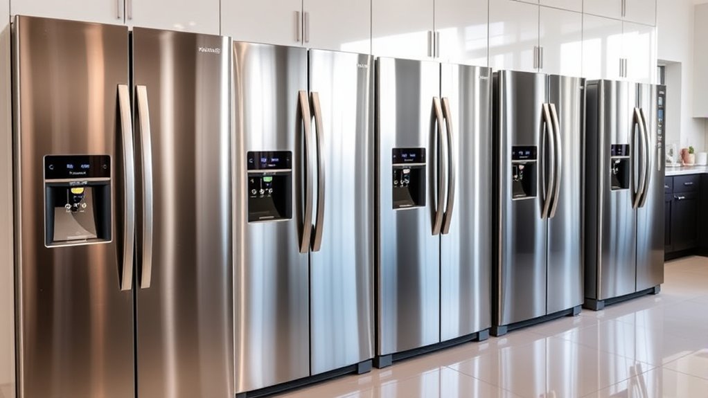 smart touchscreen refrigerator options