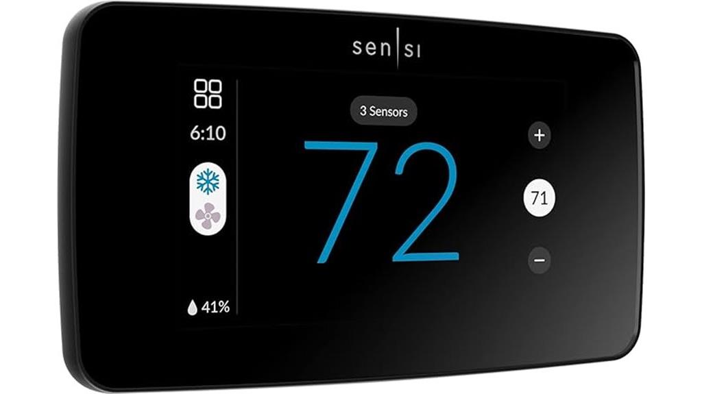 smart touchscreen thermostat