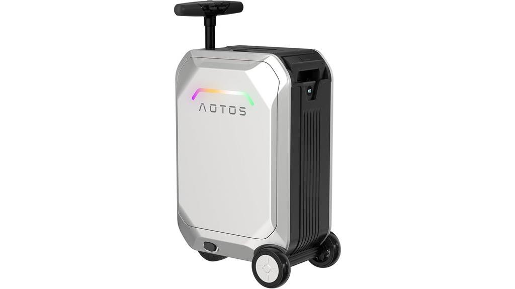 smart tsa zipperless suitcase