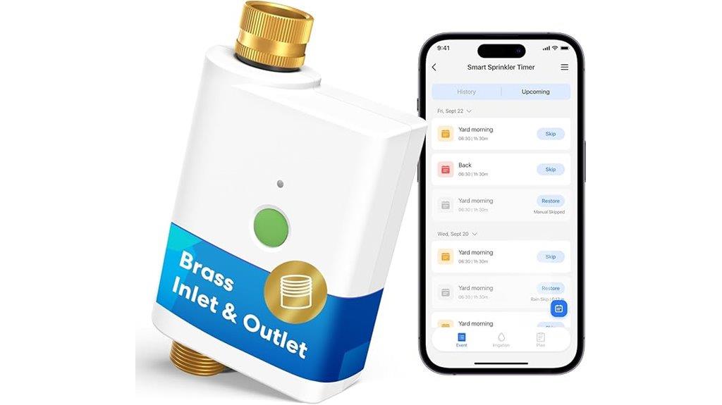 smart water hose timer