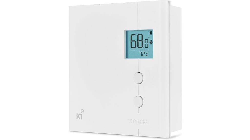 smart white z wave thermostat