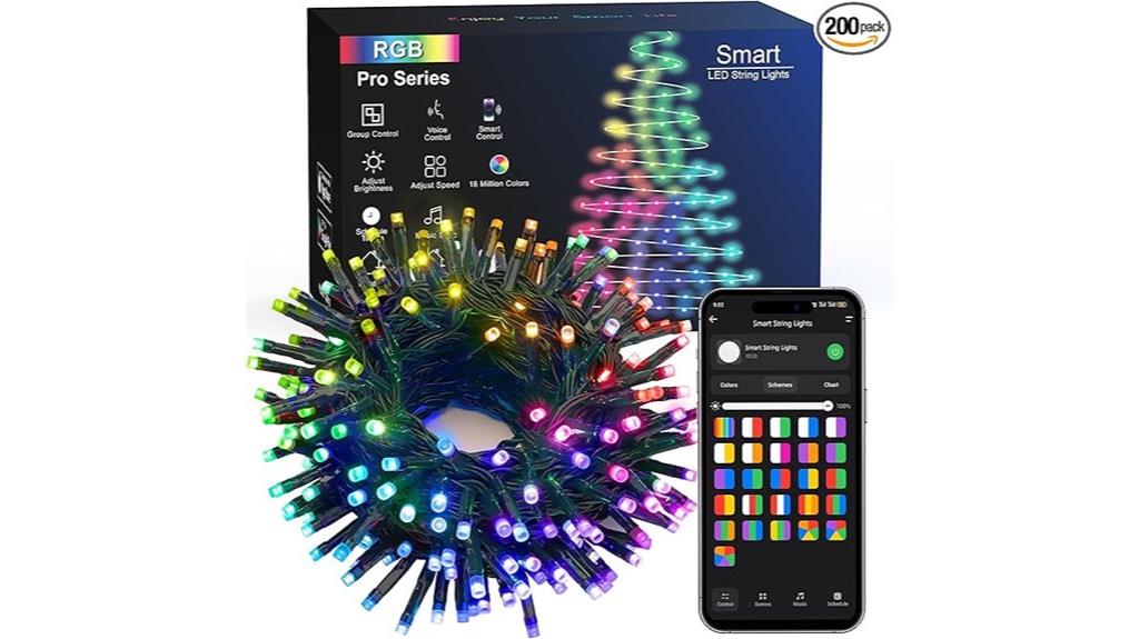 smart wifi christmas lights