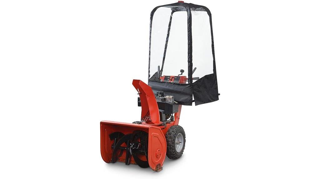 snow blower cab cover