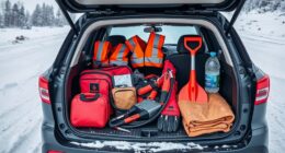 snow travel emergency kits