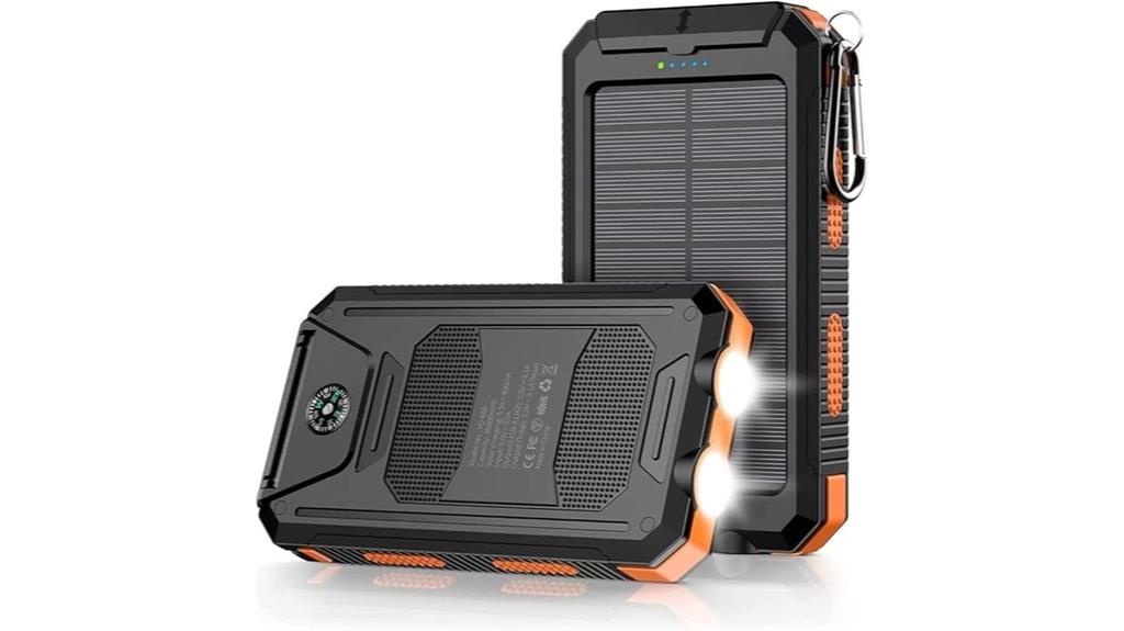 solar powered portable charger