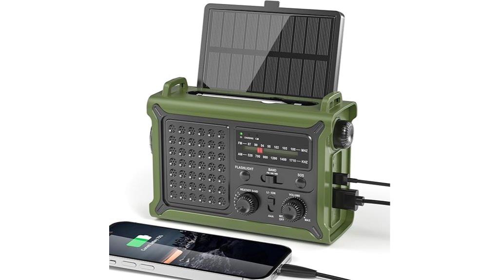 solar radio power bank
