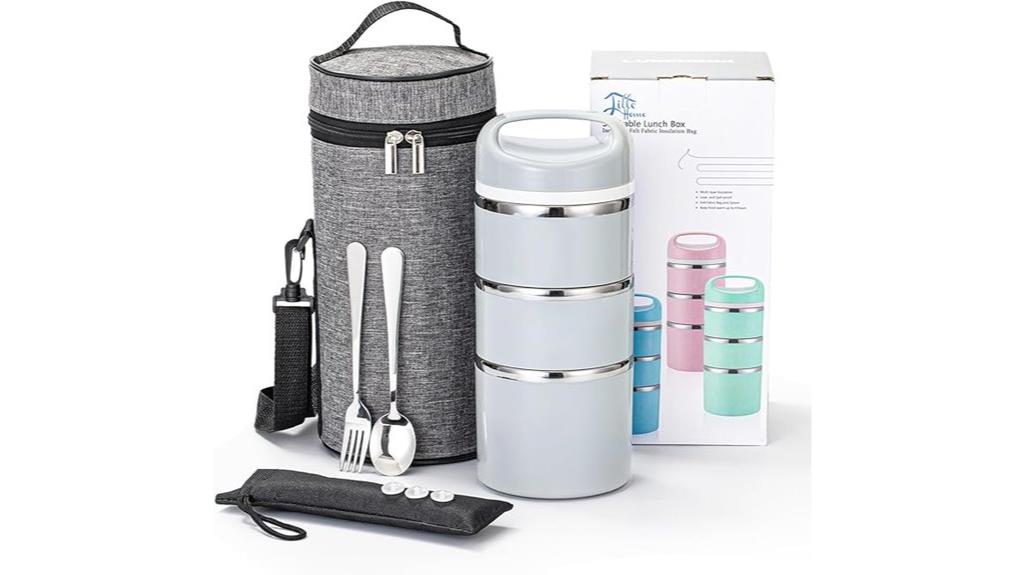 stainless steel lunch container